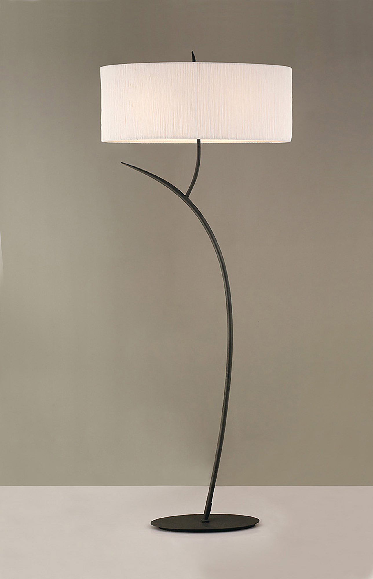 Eve Anthracite-White Floor Lamps Mantra Contemporary Floor Lamps